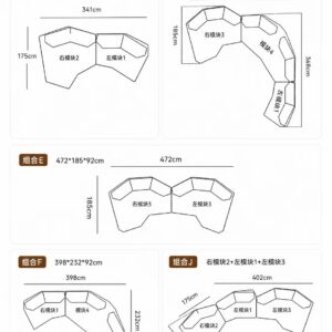 Anywhere sofa - Image 14