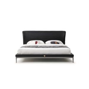 Royal‑Style Quilted Upholstered Bed - Image 3
