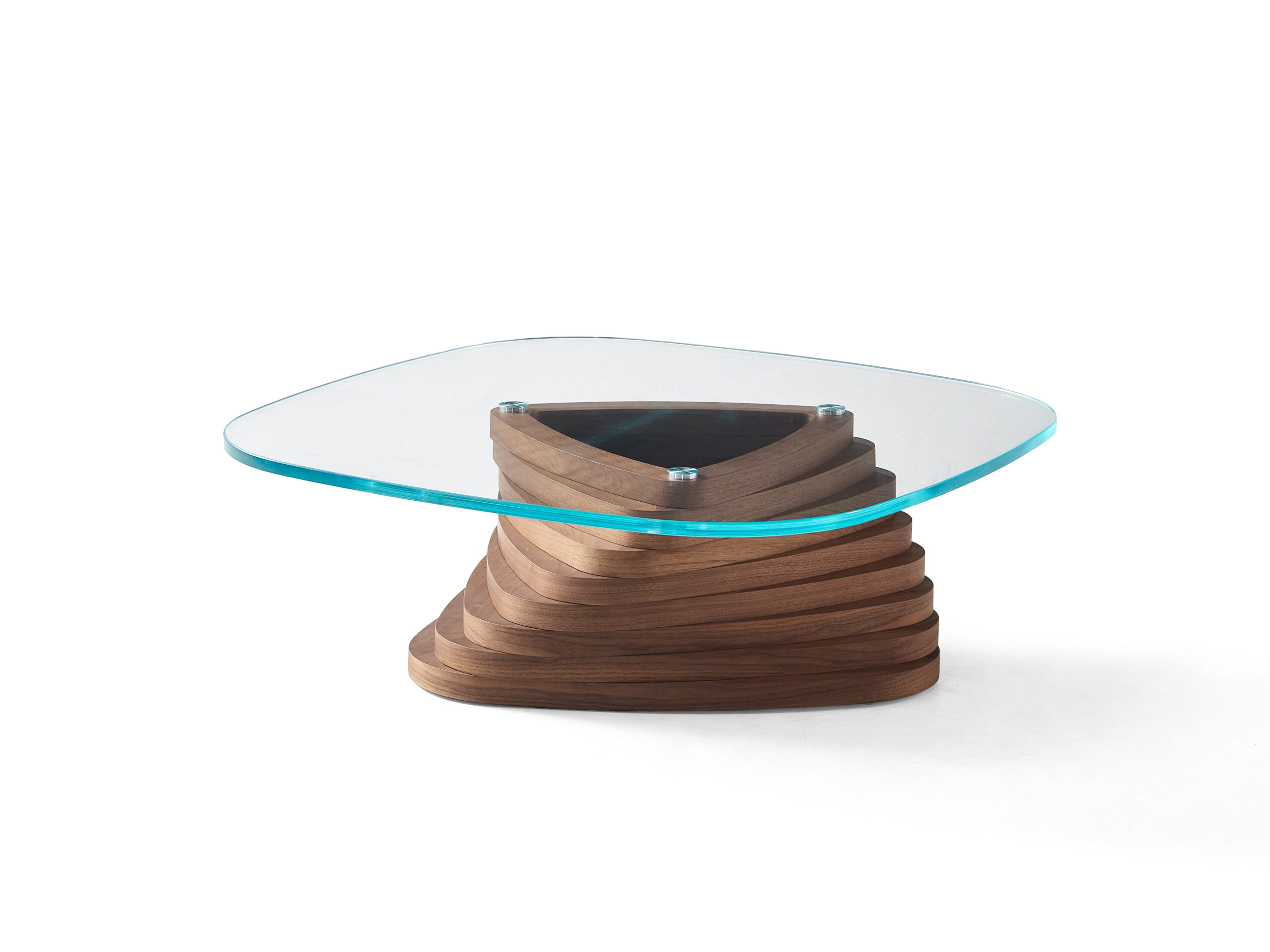 19mm Thickened Tempered Glass Coffee Table - Image 1
