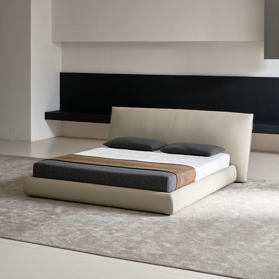 Suite‑Style Upholstered Bed - Image 1