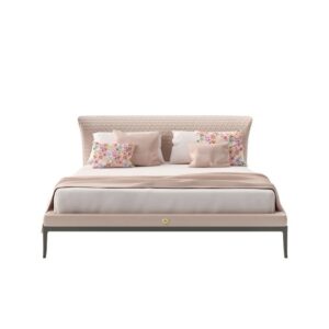 Royal‑Style Quilted Upholstered Bed - Image 6