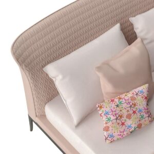 Royal‑Style Quilted Upholstered Bed - Image 5